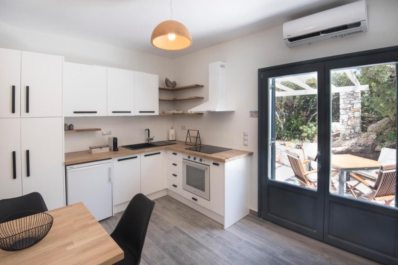Isterni  White New 1Bd House With Private Jacuzzi In Isterni 빌라 외부 사진