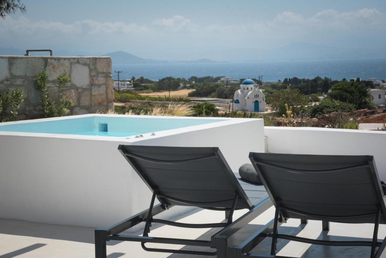Isterni  White New 1Bd House With Private Jacuzzi In Isterni 빌라 외부 사진