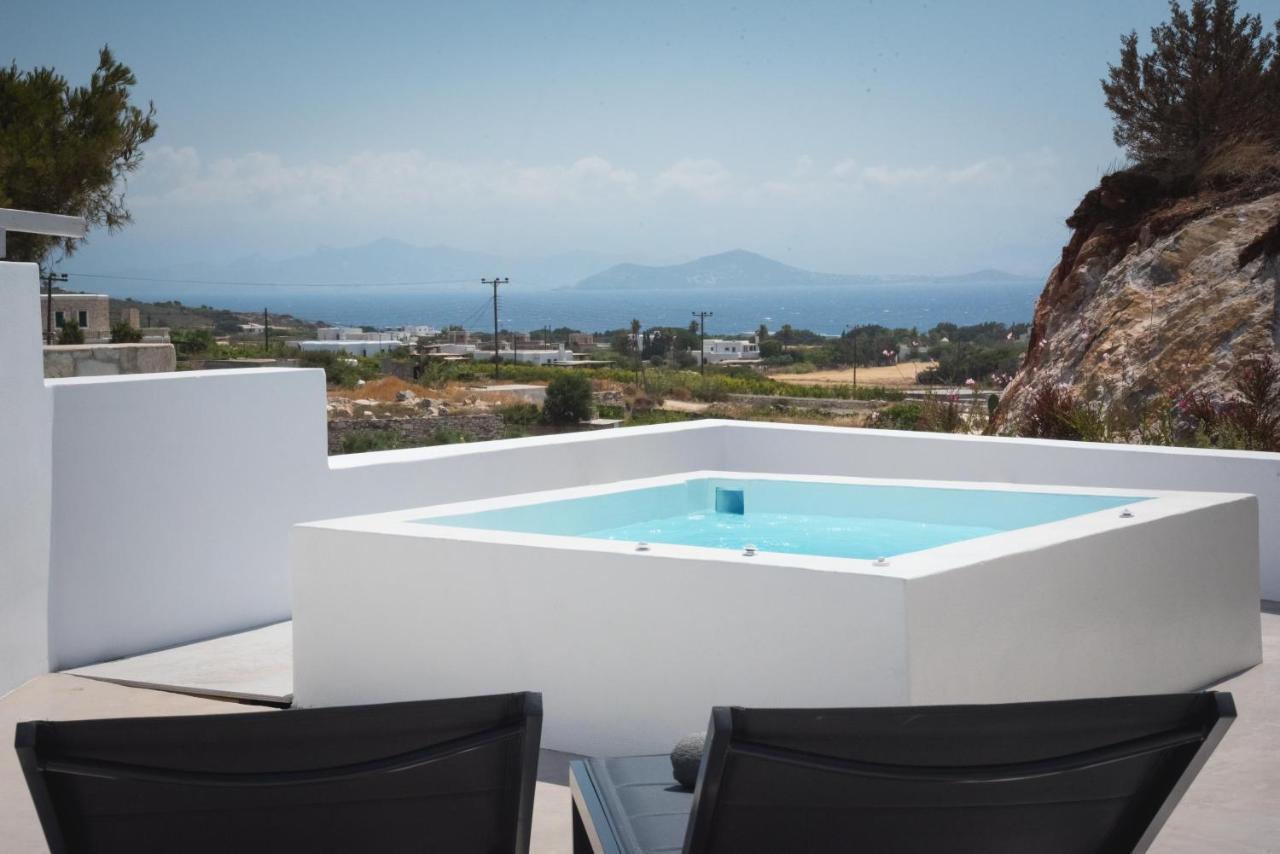 Isterni  White New 1Bd House With Private Jacuzzi In Isterni 빌라 외부 사진