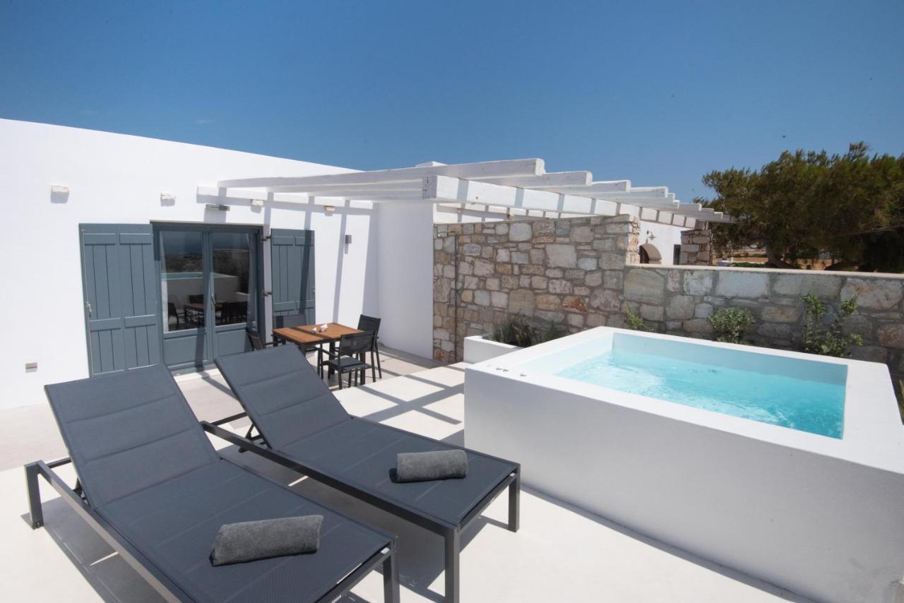 Isterni  White New 1Bd House With Private Jacuzzi In Isterni 빌라 외부 사진
